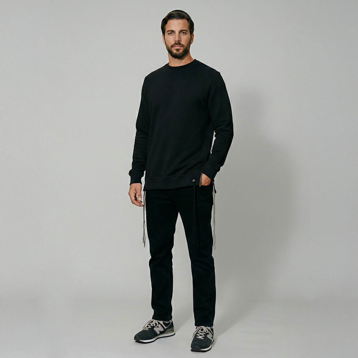 SWEATSHIRT BLACK